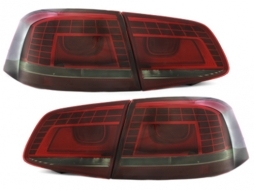 Stopuri LED compatibil cu VW Passat 3C GP Variant (2011-2015) Rosu / Fumuriu-image-5989222