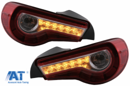 Stopuri LED compatibile cu Toyota 86 (2012-2019) Subaru BRZ (2012-2018) Scion FR-S (2013-2016) cu Semnal Dinamic-image-6068804