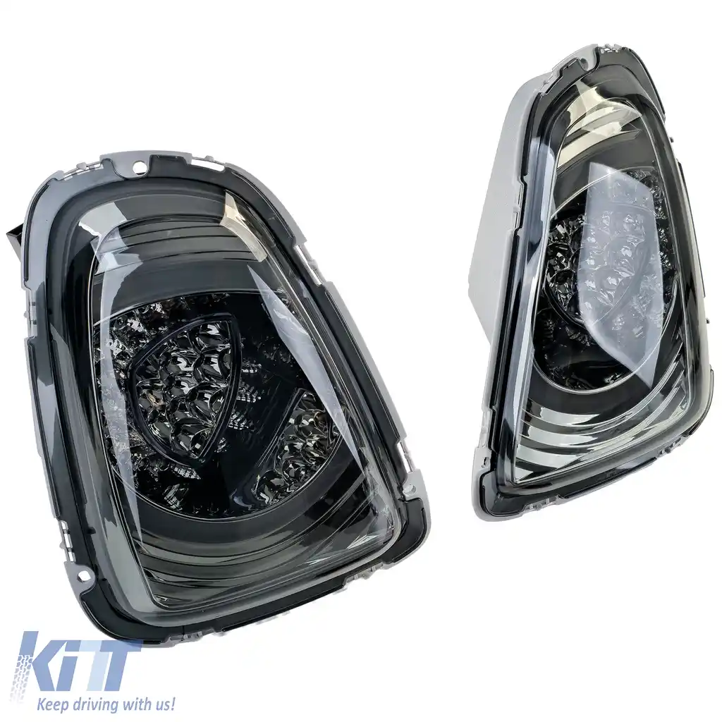 Stopuri LED cu design special fum negru, potrivite pentru Mini One Cooper R56 2010-2014-image-6207759