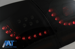 Stopuri LED Fumuriu Dinamic cu Prelungire Bara Spate si Praguri LAterale compatibil cu VW Golf 5 (2004-2007) R32 Design-image-6070252