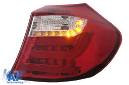 Stopuri LED Light Bar compatibil cu BMW Seria 1 E81 E87 (2004-08.2007) Rosu Clar-image-6088666
