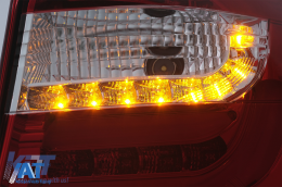 Stopuri LED Light Bar compatibil cu BMW Seria 1 E81 E87 (2004-08.2007) Rosu Clar-image-6088667