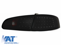 Stopuri LITEC LED compatibil cu SEAT Ibiza 6L 02.02-08  negru/fumuriu-image-6030813