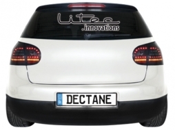 Stopuri LITEC LED compatibil cu VW Golf V 5 03-09 negru-image-64942