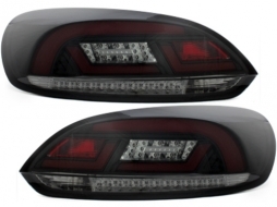 Stopuri Litec LED compatibil cu VW Scirocco III 08-13 negru / fum--image-64599