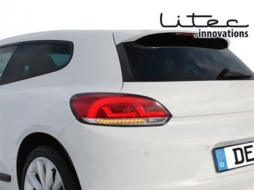 Stopuri Litec LED compatibil cu VW Scirocco III 08-10 rosu / clar-image-62420