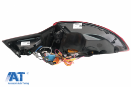 Stopuri OLED compatibil cu BMW Seria 4 F32 F33 F36 M4 F82 F83 (2013-03.2019) Rosu Clar cu Semnal Dinamic Secvential-image-6086319