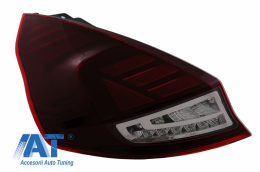 Stopuri Osram LEDriving Full LED compatibil cu Ford Fiesta MK7.5 Facelift (2013-2017) Semnal Dinamic Secvential-image-6055935