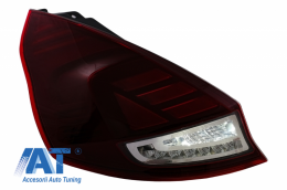 Stopuri Osram LEDriving Full LED compatibil cu Ford Fiesta MK7.5 Facelift (2013-2017) Semnal Dinamic Secvential-image-6055937