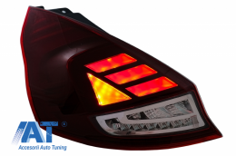 Stopuri Osram LEDriving Full LED compatibil cu Ford Fiesta MK7.5 Facelift (2013-2017) Semnal Dinamic Secvential-image-6055939