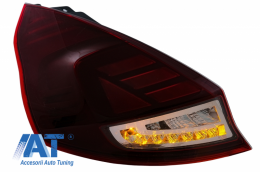 Stopuri Osram LEDriving Full LED compatibil cu Ford Fiesta MK7.5 Facelift (2013-2017) Semnal Dinamic Secvential-image-6055941