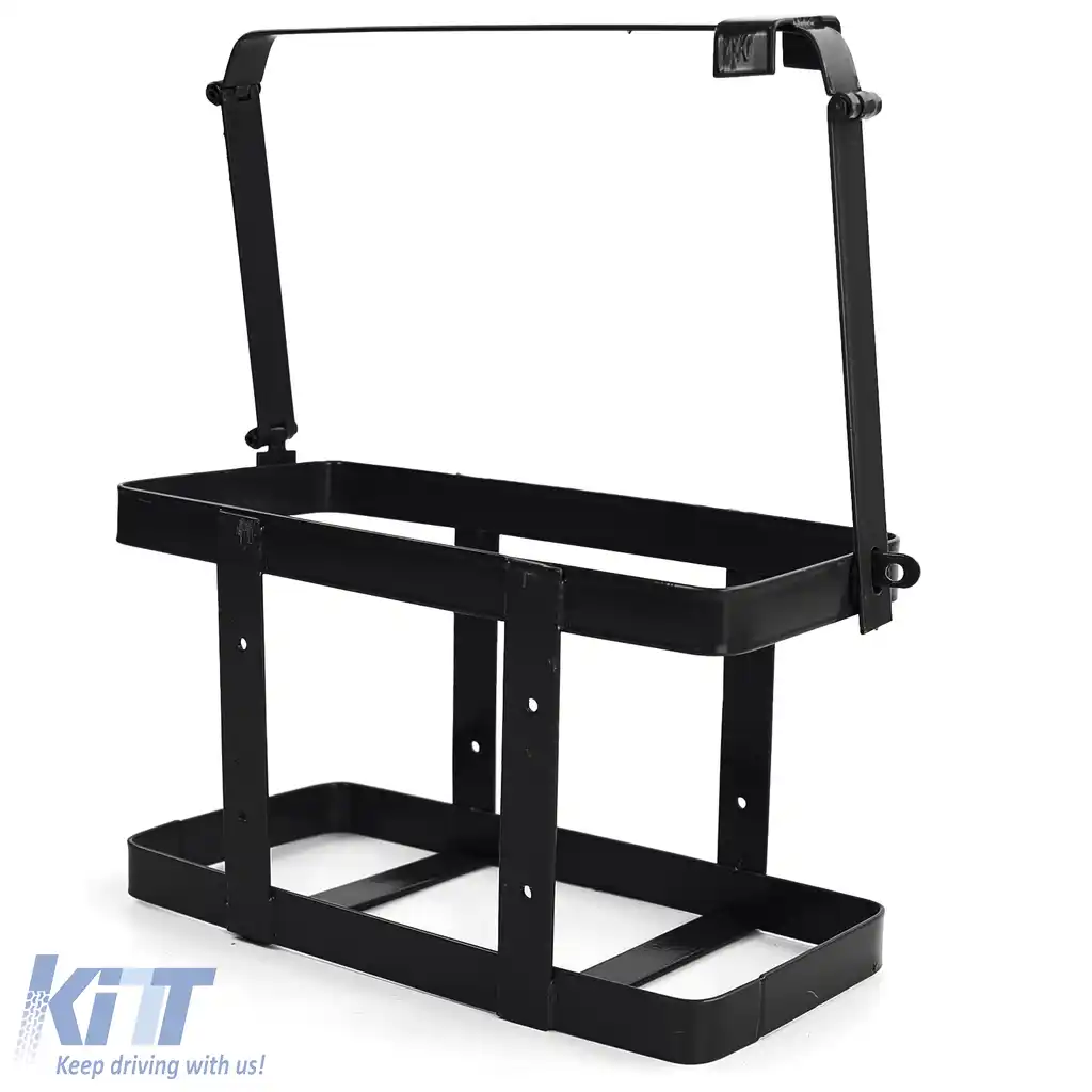 Suport canistră Suport canistră negru, potrivit pentru canistră metalică de 20L, cu închidere-image-6198745