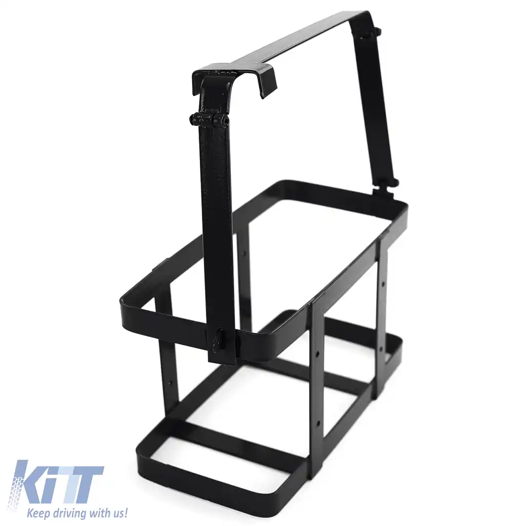 Suport canistră Suport canistră negru, potrivit pentru canistră metalică de 20L, cu închidere-image-6198746