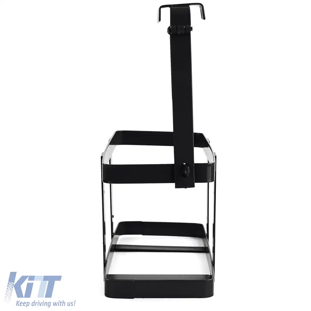 Suport canistră Suport canistră negru, potrivit pentru canistră metalică de 20L, cu închidere-image-6198748