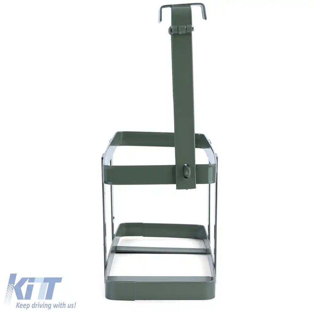 Suport canistră Suport canistră verde pentru canistră metalică de 20L, cu închidere-image-6205009