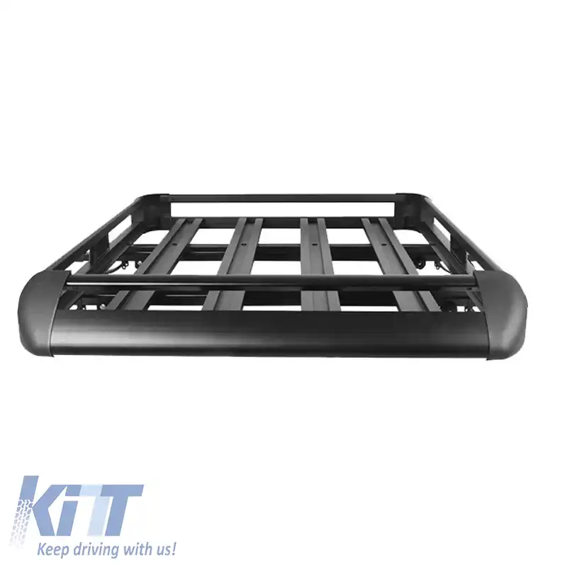 Suport de acoperiș auto din aluminiu negru Aero 140x100cm 28831-image-6310498