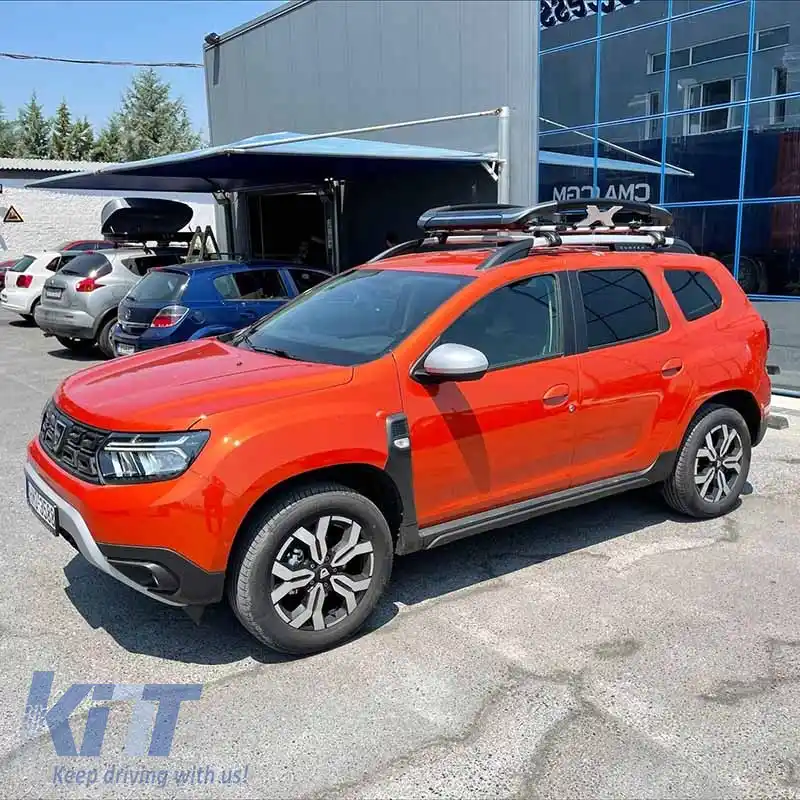 Suport de acoperiș auto Metal Negru Aero 