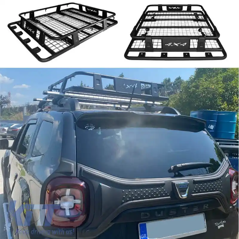 Suport de acoperiș auto Metal Negru Safari Rackit 140x100cm 28830-image-6310488
