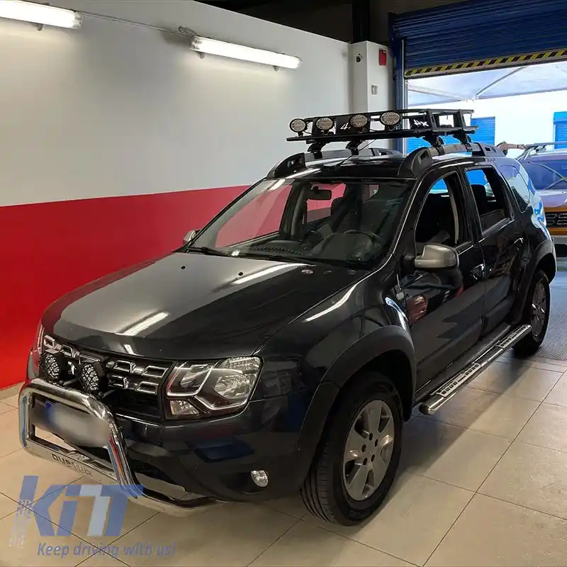 Suport de acoperiș auto metalic negru Safari 127x96cm 28826-image-6299346
