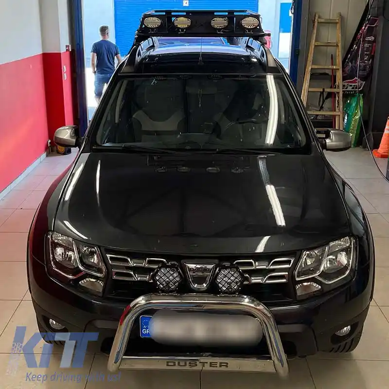 Suport de acoperiș auto metalic negru Safari 127x96cm 28826-image-6299347