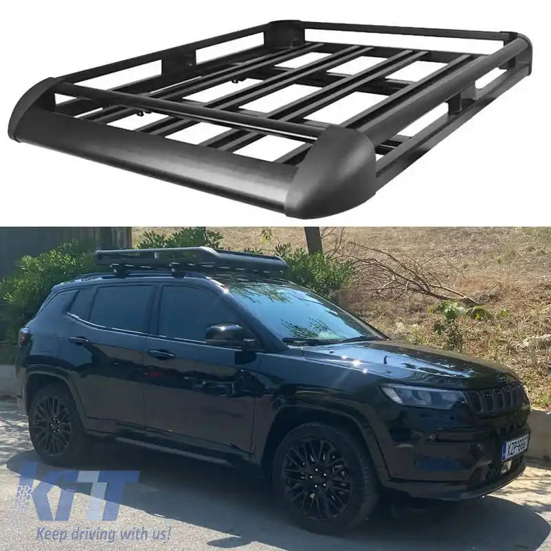 Suport de acoperiș auto Rackit Aluminiu Negru Aero 127x96cm 28827-image-6299374