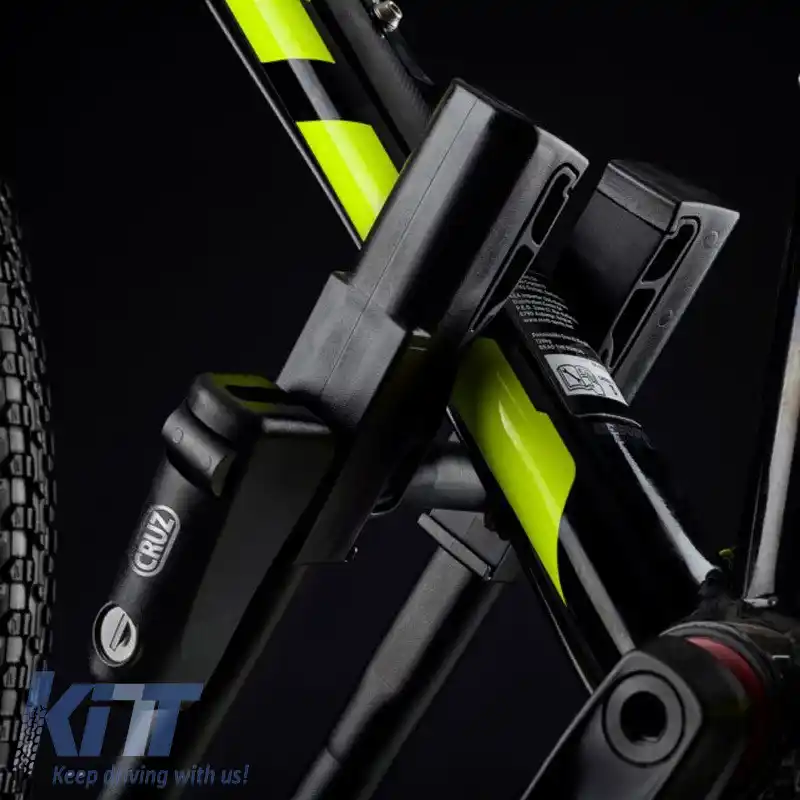 Suport de bicicletă pe acoperiș Cruz Race Dark 940-015 Negru potrivit pentru 1 bicicletă-image-6302046