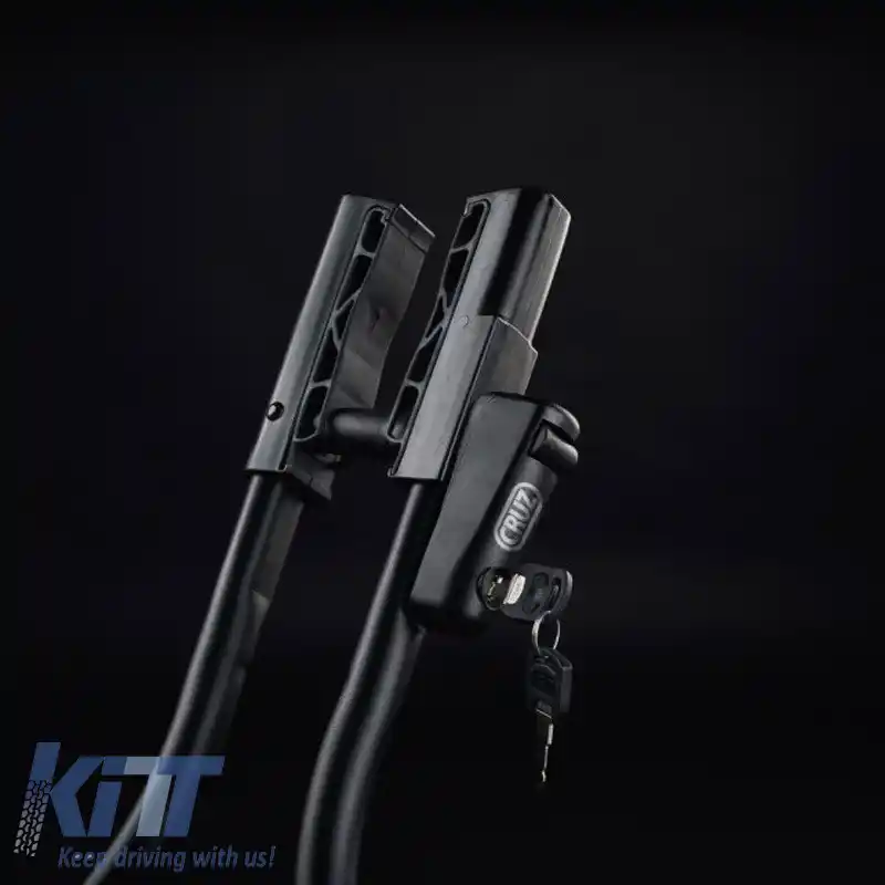 Suport de bicicletă pe acoperiș Cruz Race Dark 940-015 Negru potrivit pentru 1 bicicletă-image-6302047