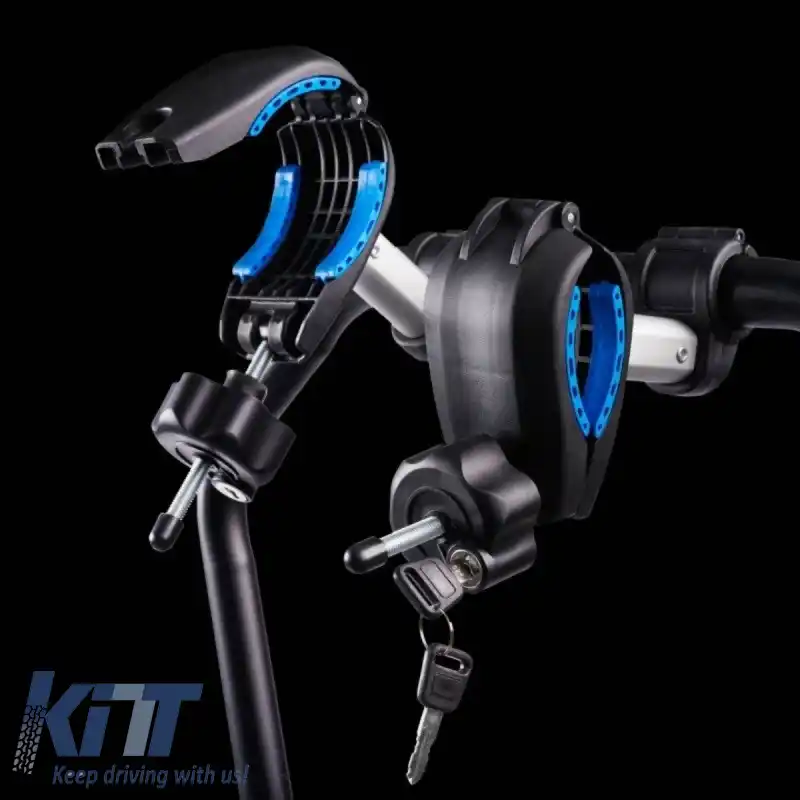 Suport de biciclete pentru remorcă Cruz Pivot R3 19 pini 940-516 negru, potrivit pentru 4 biciclete-image-6324895