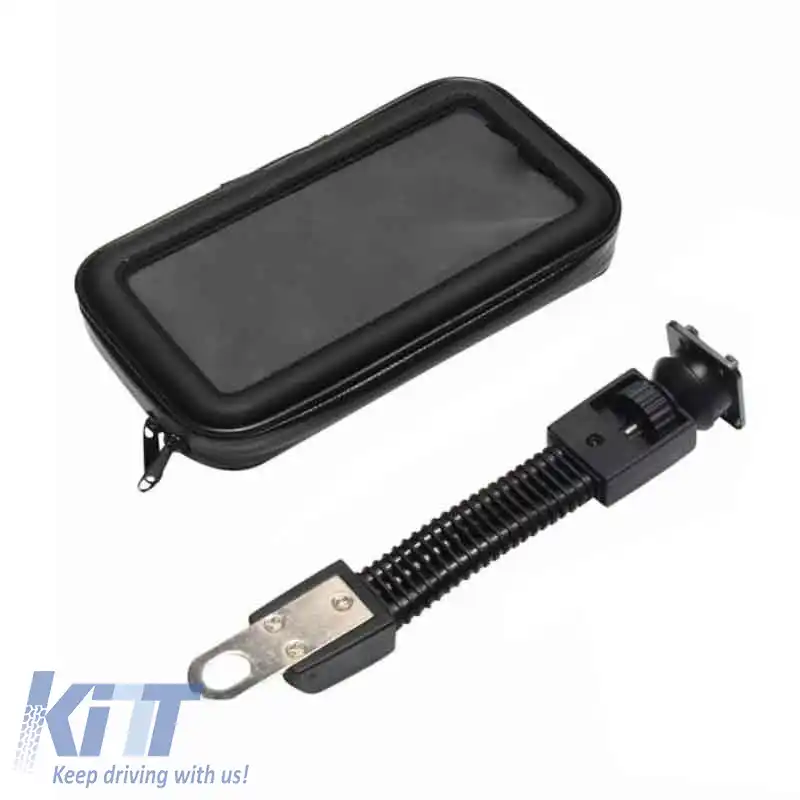 Suport de telefon pentru bicicletă / motocicletă potrivit pentru instalare cu șuruburi impermeabile-image-6294652