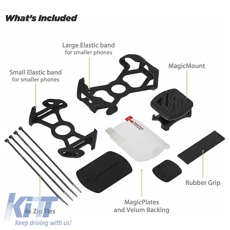 Suport magnetic pentru telefon pentru motocicletă / bicicletă Scosche MBM2SMI-image-6304342