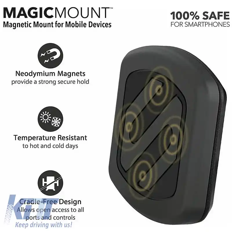 Suport magnetic pentru telefon pentru motocicletă / bicicletă Scosche MBM2SMI-image-6304343