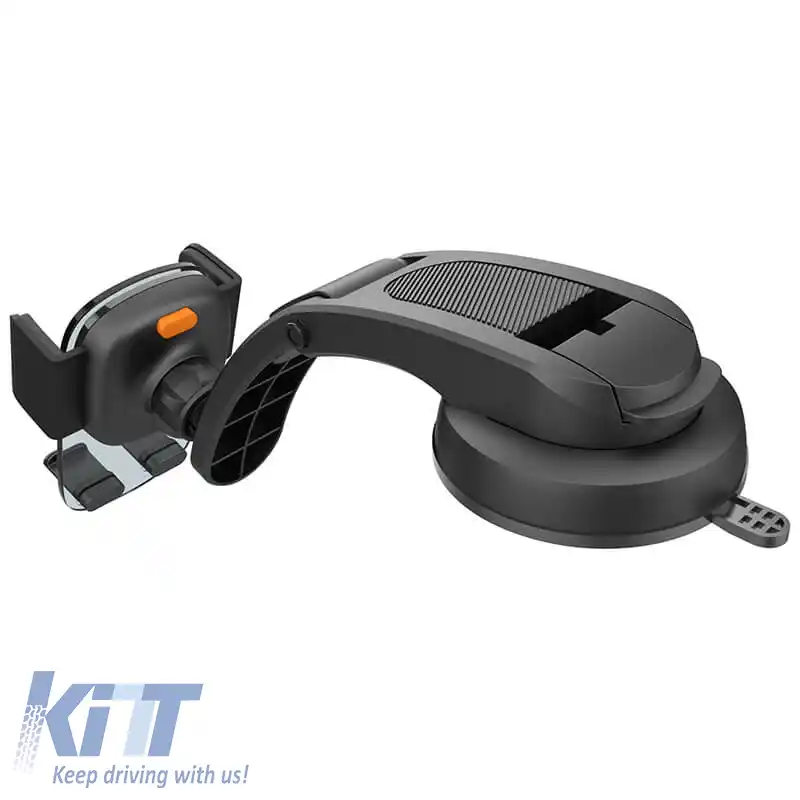 Suport Mobil Potrivit pentru Cârlige Reglabile pe Accesorii Mobile Negru 1 Bucată-image-6315357