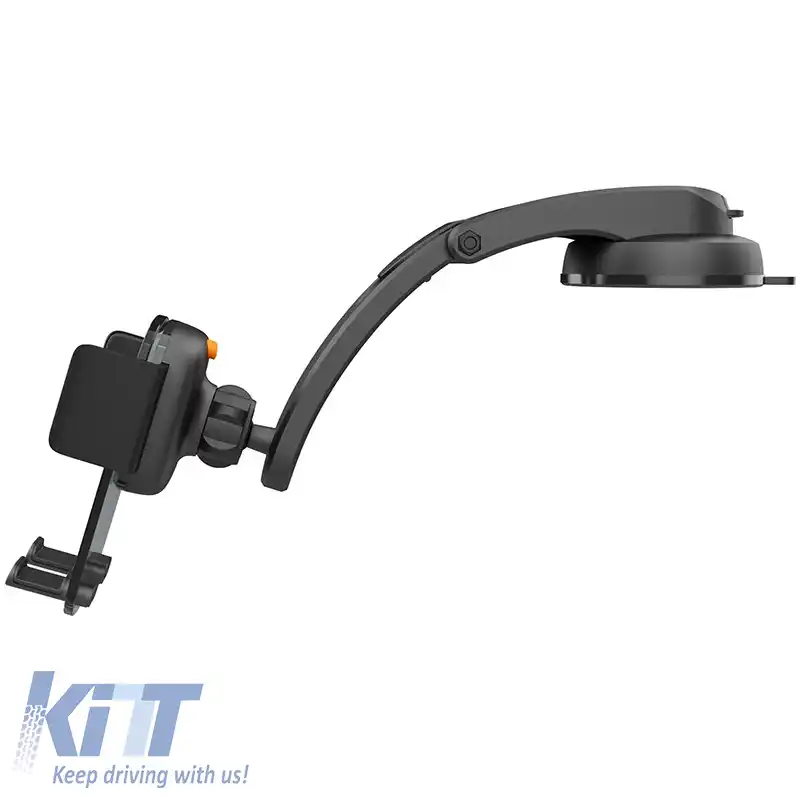 Suport Mobil Potrivit pentru Cârlige Reglabile pe Accesorii Mobile Negru 1 Bucată-image-6315358