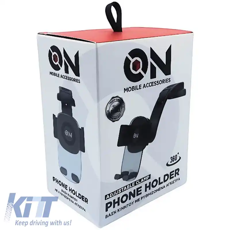 Suport Mobil Potrivit pentru Cârlige Reglabile pe Accesorii Mobile Negru 1 Bucată-image-6316361