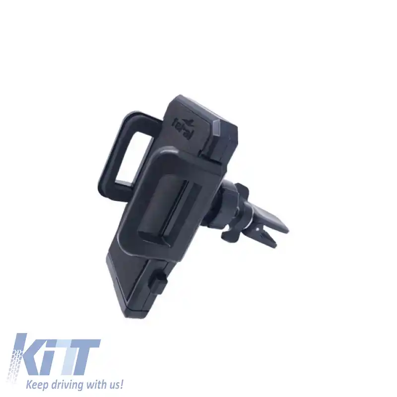 Suport Mobil Potrivit pentru Ventilația Auto Negru cu Logo Alb Feral 22115-image-6297022
