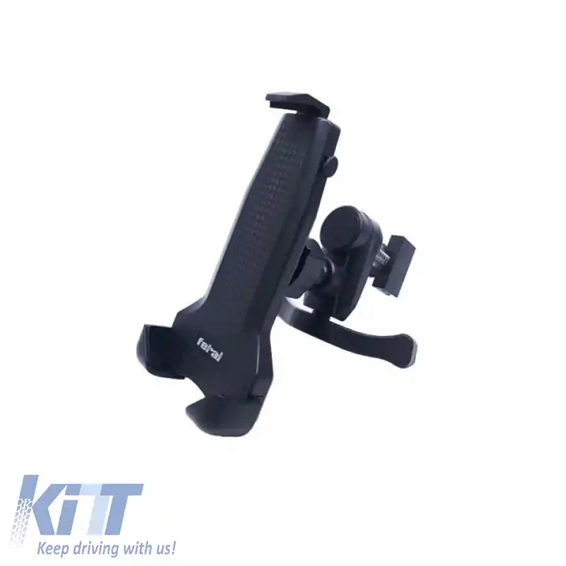Suport Mobil Potrivit pentru Ventilația Auto Negru cu Logo Alb Feral 22116-image-6297032