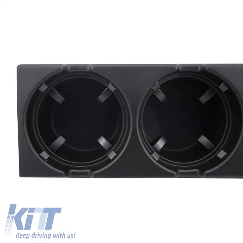 Suport pentru băuturi și monede potrivit pentru BMW 3 E46 98-05 Negru-image-6304217