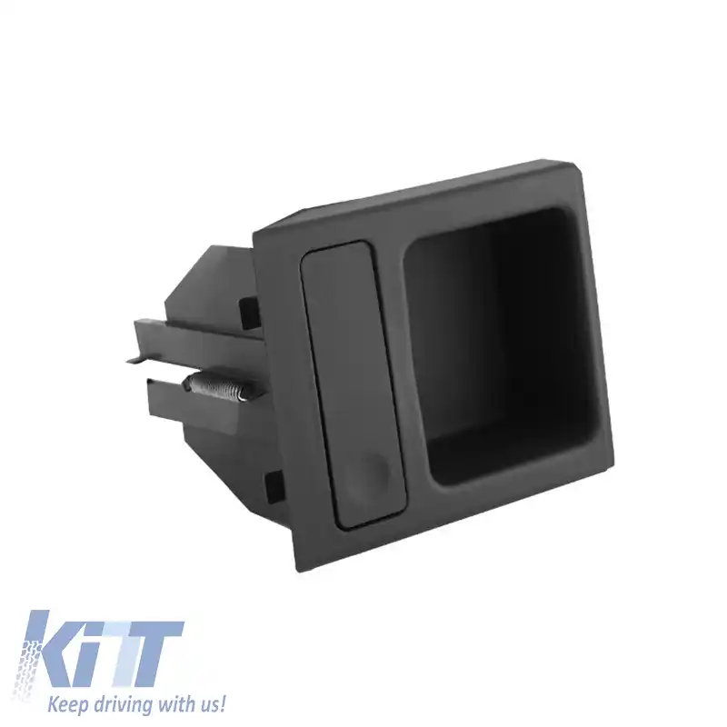 Suport pentru băuturi și monede potrivit pentru BMW 3 E46 98-05 Negru-image-6304221
