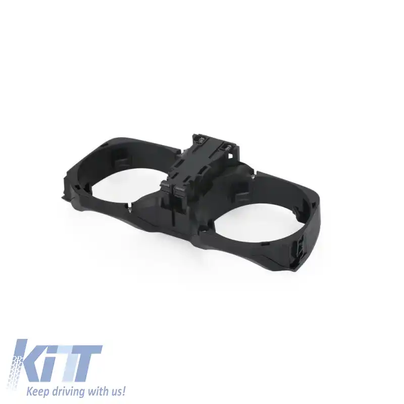 Suport pentru cană potrivit pentru BMW Seria 7 F01 / F02 08-15 Negru-image-6320357