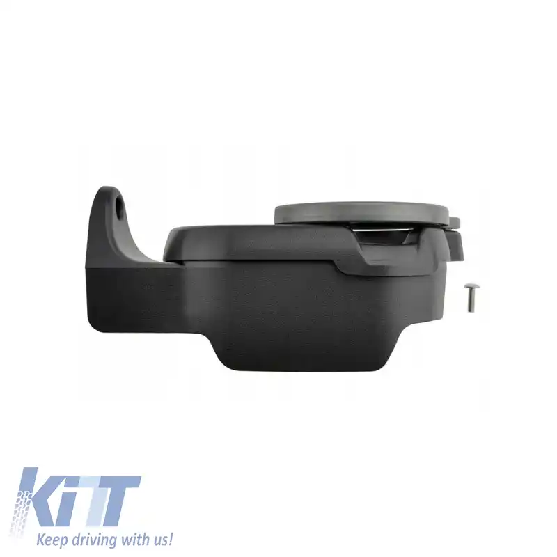Suport pentru cană potrivit pentru Smart Fortwo W451 07-14 Negru/Gri PL0296-image-6299424