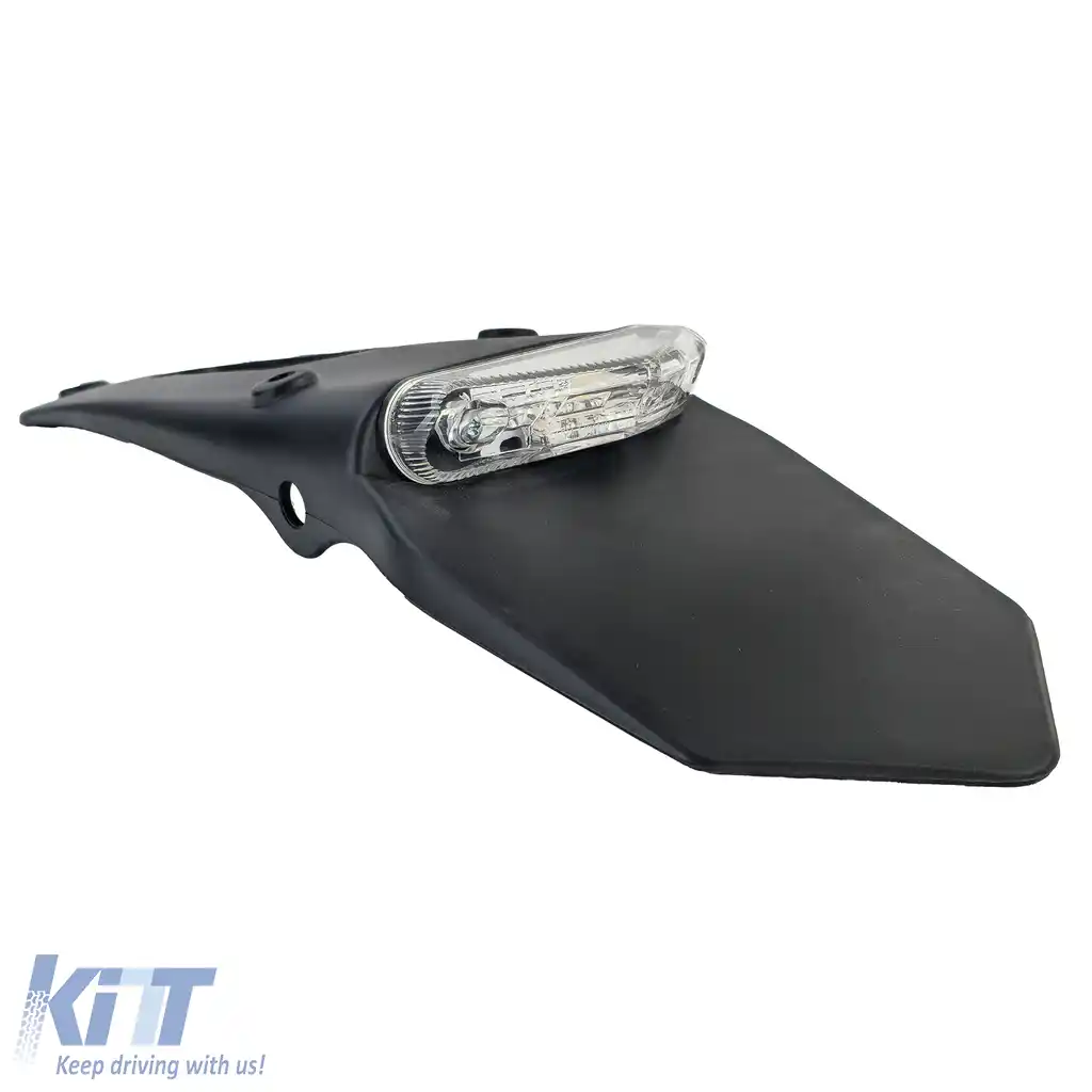 Suport pentru plăcuța de înmatriculare cu LED-uri pentru motocicletă, potrivit pentru Enduro Cross Sumo E-mark-image-6258603