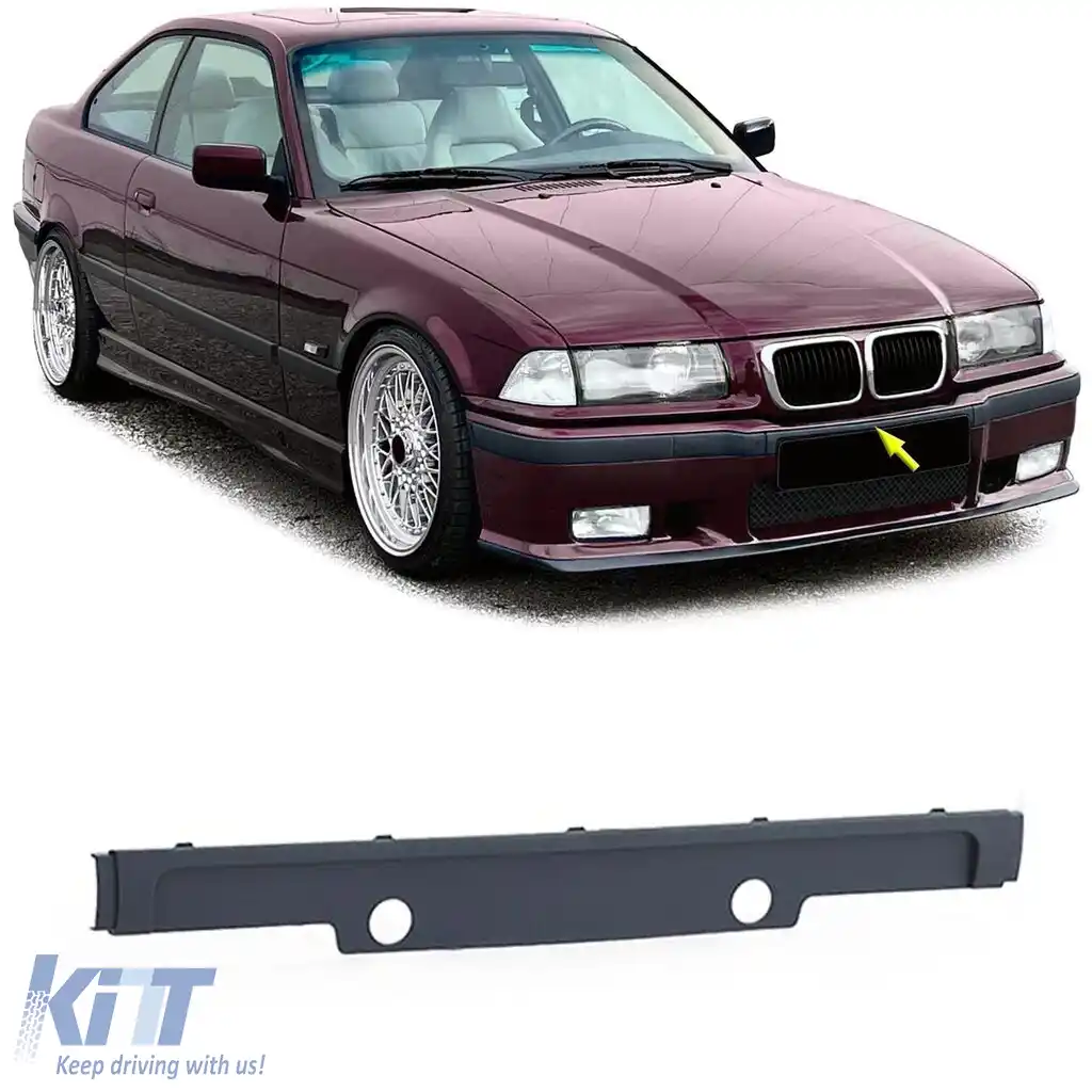 Suport pentru plăcuța de înmatriculare potrivit pentru bara sportivă BMW Seria 3 E36 90-99