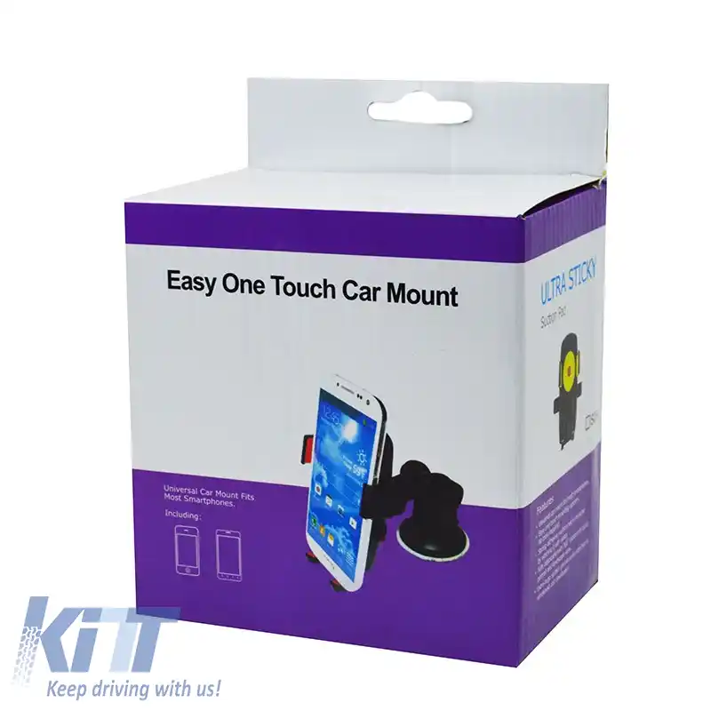 Suport pentru smartphone cu ventuză H01-C18 1 bucată-image-6304256