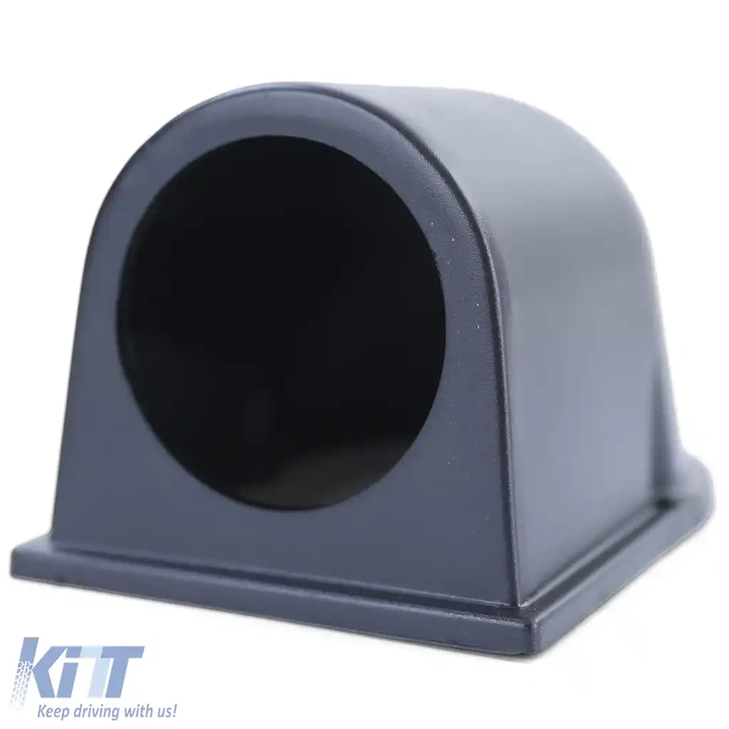 Suport pentru tabloul de bord pentru 1 manometru suplimentar de 52mm, negru mat-image-6194520