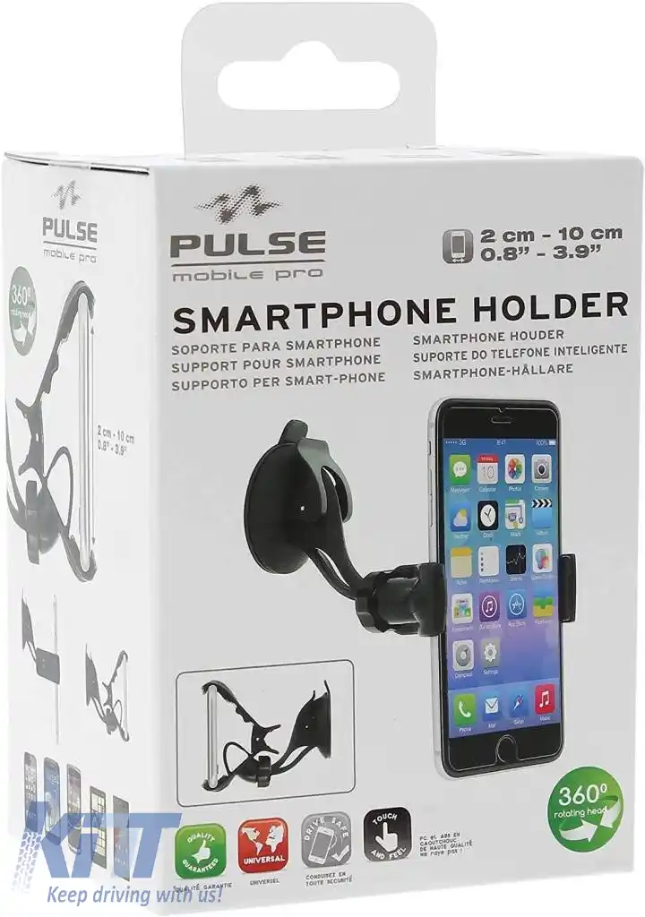 Suport pentru telefon inteligent auto 2cm - 10cm Pulse-image-6291592