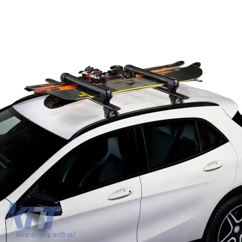 Suporturi de acoperiș pentru schi / snowboard Cruz Ski Rack Dark 6 940-223 (6 perechi de schiuri sau 4 snowboards) 2 buc.-image-6299568