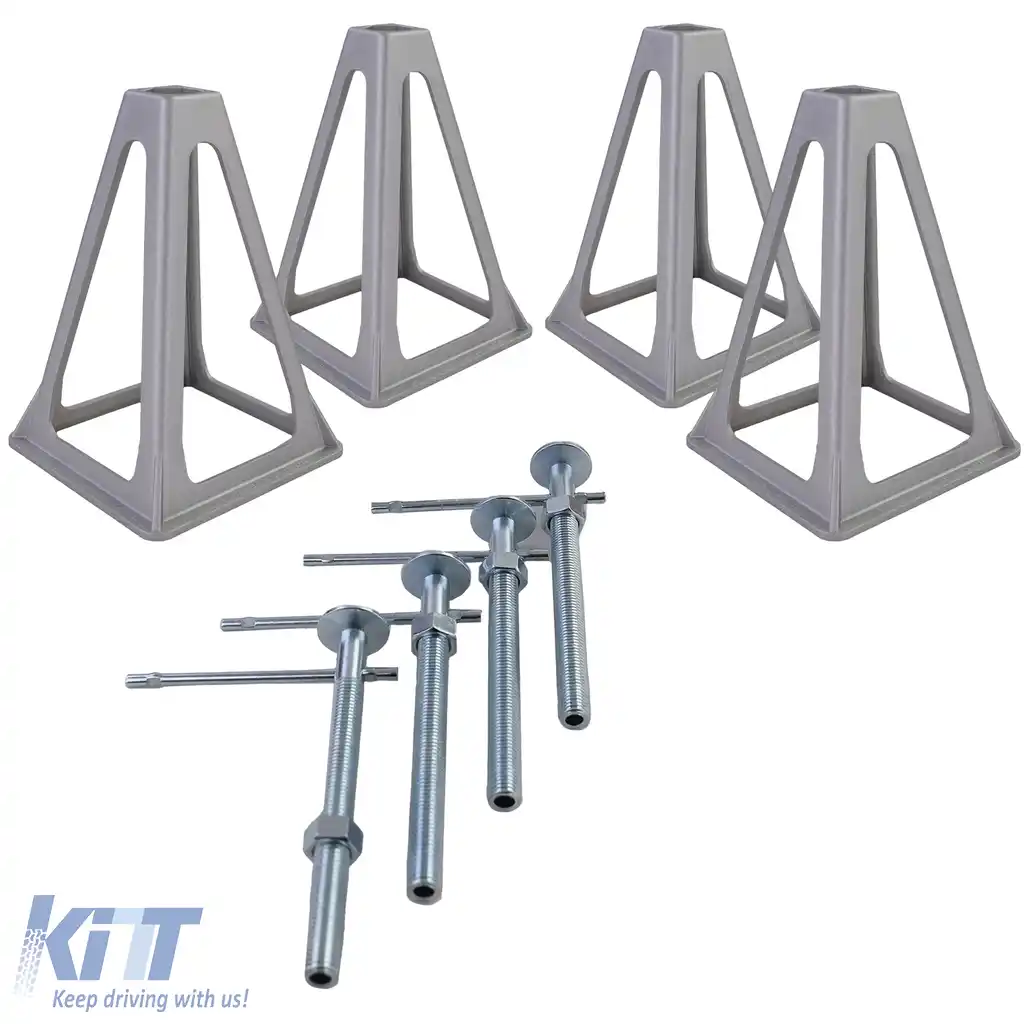 Suporturi pentru remorcă cu cric ajustabile 28-43cm set de 4 bucăți-image-6199756