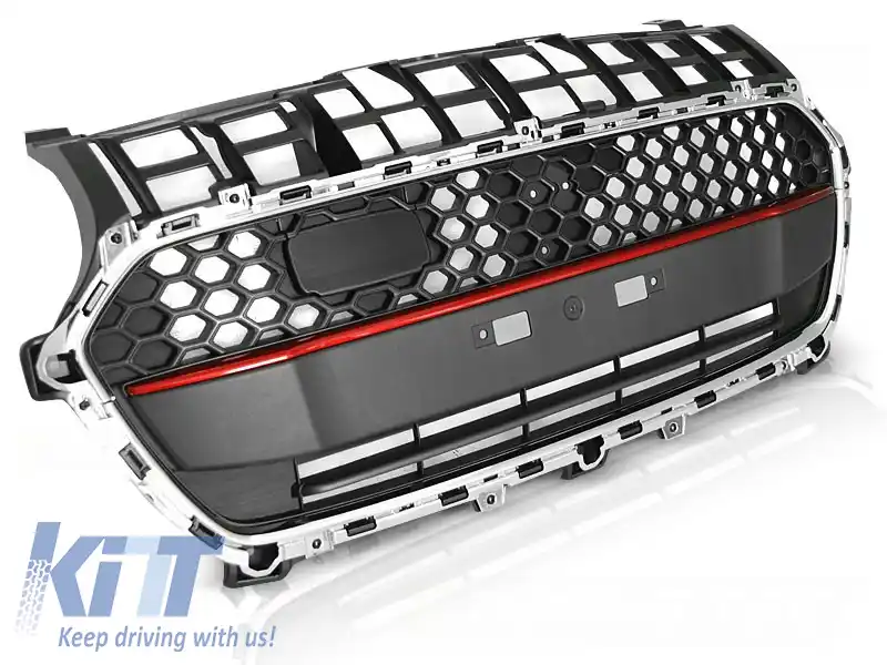 SUZUKI SWIFT VI 17-20 LINIE ROȘIE DIN FIER CHROMAT
