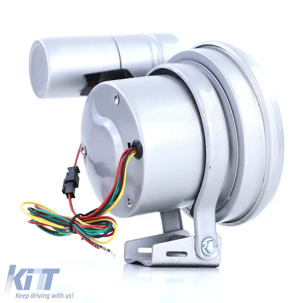 Tachometru de performanță din carbon cu lumină de schimbare și suport de 5 inci-image-6190866