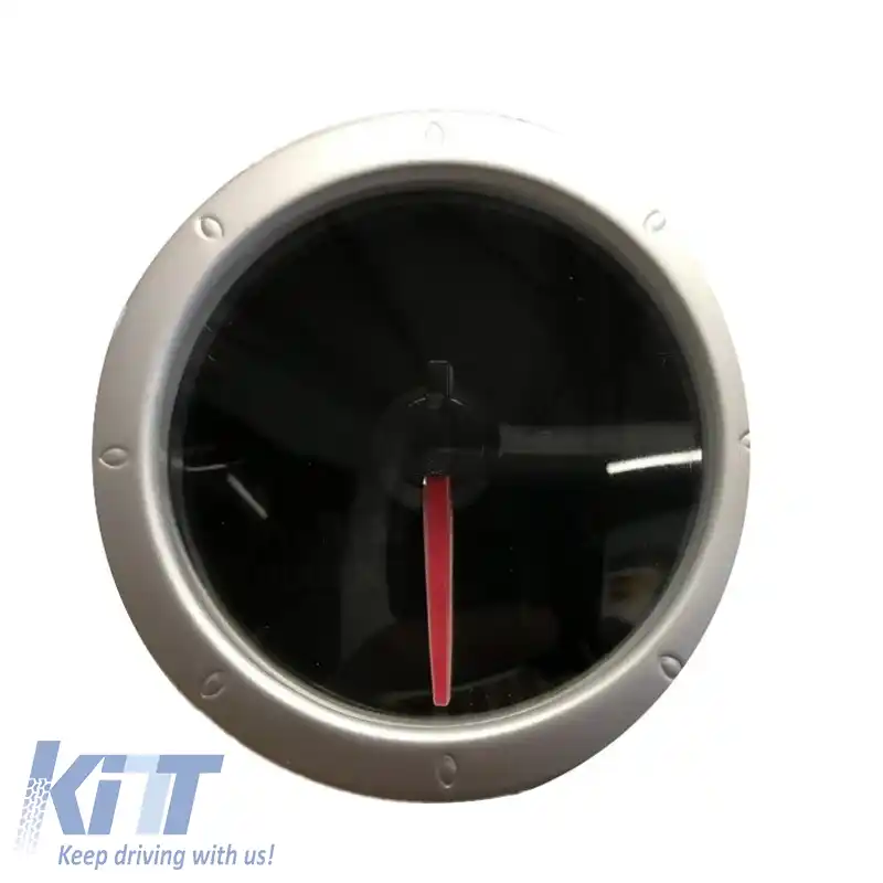 Tachometru R.P.M. Prosport Diamond Mirror Look Smoke 52mm 90 Scale Cu 7 Culori-image-6300808